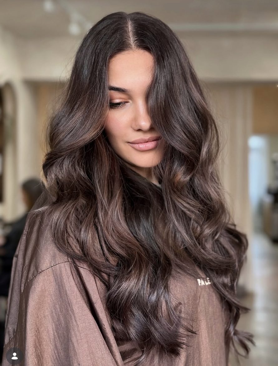 Rich brunette balayage